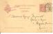 1 ENTIER    POSTAL  VERS FRANCE 1907 - 1850-1931