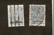 Z1-7-1. Russia, Coat Of Arms - Eagle - 1906 - 1912 - 7 Kop - Set Of 2 - One Overpinted - Used Stamps