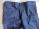 Vintage - Pantalon Bleu  Pompiers France  Années 80 - Pompieri