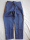 Delcampe - Vintage - Pantalon Bleu  Pompiers France  Années 80 - Firemen