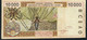 WAS  SENEGAL  P714Ki  10.000 FRANCS   2000 FINE NO P.h. !No Catalog Priced ! - Senegal