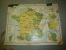 Grande Carte Ancienne  Murale,(recto-verso) Cartonnée  1.00m X 1.20m: La FRANCE En 1789 ; L' EUROPE En 1815 - Cartes Géographiques