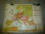 Grande Carte Ancienne  Murale,(recto-verso) Cartonnée  1.00m X 1.20m: La FRANCE En 1789 ; L' EUROPE En 1815 - Cartes Géographiques