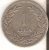 MONEDA DE PLATA DE TURQUIA  DE 1 LIRA DEL AÑO 1947  (COIN) SILVER-ARGENT - Türkei