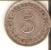 MONEDA DE PLATA DE STRAITS SETTLEMENTS DE 5 CENTS DEL AÑO 1896 (RARA) (COIN) SILVER-ARGENT - Colonias