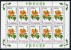 ROMANIA 2002 Fruits Sheetlets MNH / **.  Michel 5694-97 - Hojas Bloque