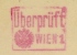 Censure De Vienne "überprüft Wien Pour Munich Sur Entier Postal (p216 Et Timbre 103) - Covers & Documents