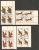 Romania 1993 Mi# 4901-4910 X Used - No Wmk. - Corner Blocks Of 4 - Animals - Gebraucht