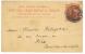 ENG107 - U.K. , Vittoria Intero  Per Costantinople (Turkey) Da Cheltenham 1 Ap 1899 - Storia Postale