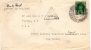 India Old Cover To USA First Sailing American Export LIne Via Bombay - Cartas & Documentos