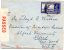 India Old Cover To USA - 1936-47 Koning George VI