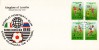 Lesotho - 1986 Football World Cup FDC Set - 1986 – Mexique