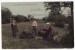 AN APPLE For The CHILD- AGRICULTURAL LIFE -EARLY FARMERS- FRANCE 1900s Postcard [s2490] - Autres & Non Classés