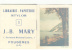 CALENDRIER 1955  LIBRAIRIE MARY FOUGERES 35 Cliché Mutinet - Formato Piccolo : 1941-60