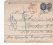 Russia 1892 Registered Stationery Cover Envelope 10 Kop. & Add. 10 Kop. Moscow To London (g222) - Lettres & Documents