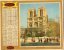 -  CALENDRIER Image Recto-Verso 1955 - Notre-Dame De Paris Et Versailles. - Tamaño Grande : 1941-60