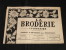 La Broderie Lyonnaise, 1 JUillet 1953 1097 Broderies Pour Trousseaux - Maison & Décoration