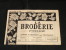 La Broderie Lyonnaise, 1 Oct 1953 1100 Broderies Pour Trousseaux - Maison & Décoration