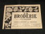 La Broderie Lyonnaise, 1 Novembre 1954 1113 Broderies Pour Trousseaux - Maison & Décoration