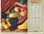 -  CALENDRIER Image Recto-Verso 1962 - Fleurs Et Fruits. - Grossformat : 1961-70