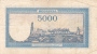 Roumanie - Romania 5 000 LEI 20 DEC 1945. - Romania