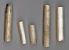 5 PIECES OF CLAY PIPES OF 17-18th CENTURY. USED AT FREDRIKSTEN FORTRESS , NORWAY - Sonstige & Ohne Zuordnung