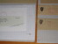 5 Cutouts Ireland Irland Used Official Dienstbrief Freistempler Metermarks Service Des Postes - Lots & Serien