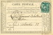 072/19 - FRANCE Carte Précurseur TP Sage 65 N / B  PARIS Rue D' Enghien 1876 - Cartes Précurseurs
