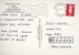Postal Poitiers  1996, Flamme  Francia Posta Card - Brieven En Documenten