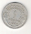 France, Monnaie 1 FRANC MORLON, 1950 République Française, Alu - Altri & Non Classificati