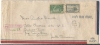 CANADA - 1949 REGISTERED COVER From CAP De La MADELEINE, PQ To ARGENTINA - Yvert # 222-223 - Covers & Documents