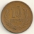 Japan  10  Yen Hirohito  Y#73a   Yr. 39 (1964) - Japon