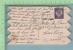 En BOIS 1955 ( Enjoy Yourself ) Wood Post Card Cover Platsburg USA -> Three Rivers Quebec Canada 2 Scans - Altri & Non Classificati