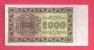 CZECHOSLOVAKIA 1945 Banknote Used VF 2000 Korun Nr. 44 Perforated Specimen (folded) - Tsjechië