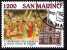 PIA - SMA - 1995 : 7° Centenario Della Basilica Di Santa Croce A Firenze  - (SAS 1452-53) - Used Stamps