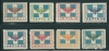 Greece 1914 North Epirus Flag Set MH S0922 - Epiro Del Norte