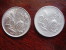 SOUTH AFRICA 1965-1975 TWO TWENTY CENTS COINS USED In GOOD CONDITION. - Sudáfrica