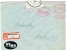 Germany (3rd Reich)- Cover With Red Meter Postmark Posted From "WEMA" Co./Braunschweig 15.4.1936, Arr. Berlin W.30/ 16.4 - Machines à Affranchir (EMA)