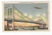 CPA -  New York : Troborough Bridge New York City ( Bateaux + Avins ) ( Plane + Boats ) - Autres & Non Classés