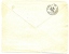 REF LBR34 - FRANCE - SAGE 15c TYPE II  X 2 SUR LETTRE LAUZUN(?) / MARMANDE 3/8/1891 "OR" DANS CERCLE - 1898-1900 Sage (Tipo III)