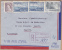 7777# CANADA LETTRE BY AIR MAIL PAR AVION RECOMMANDEE Obl LAC BELLEMARE 1954 SHAWINIGAN MONTREAL LETTER COVER - Lettres & Documents