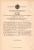 Original Patentschrift - G. Beissbarth In Nürnberg , 1900 , Befestigung Für Motorhaube , Helmöler !!! - Cars