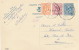 Entier Postal Type Lion + TP Dito AMBERLOUP 1953 - RARE Boite Urbaine ZE En Violet --  SS/579 - Poste Rurale