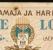 JUDAICA   JEWISH  MENORAH  1928  ESTONIA  ,  RAKVERE  THEATRE   LOTTERY TICKET  BLUE - Lottery Tickets