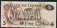 GHANA  P15b       5  CEDIS   4.7.1977   Z/1  REPLACEMENT    UNC. - Ghana