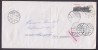 Denmark FREDERIKSSUND 1991 Cover Brief To SLANGERUP Readressed TIL RETURPOSTKONTORET Label Train Locomotive (2 Scans) - Storia Postale