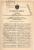 Original Patentschrift - J. V. Den Eynde In Hasselt , 1905, Sicherheitslampe Für Flüssigen Brennstof , Lampe , Petroleum - Luminarie E Lampadari