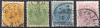 ICELAND 1882 - Yv.12A-15A (Mi.12A-15A, Sc.15-18) 1st Selection (all VF) - Gebraucht