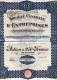 Société Centrale D'Entreprises Action De 250 Francs De 1913 - Electricité & Gaz