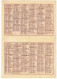 Delcampe - 3 Calendriers Religieux   Papier  10cm X 14 Cm Ouverts - Petit Format : 1941-60
